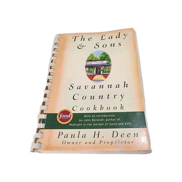 Other - Vintage The Lady and Sons 1998 Paula Deen Country Cookbook Savannah Spiral Bound
